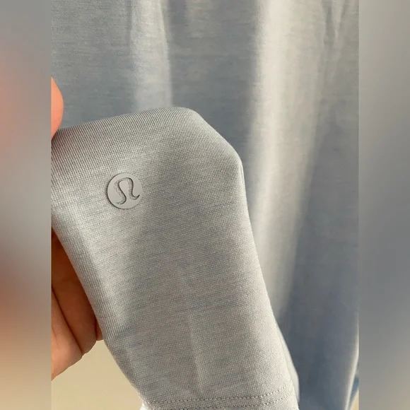 Lululemon Light Blue Polo Shirt - Picture 5 of 7